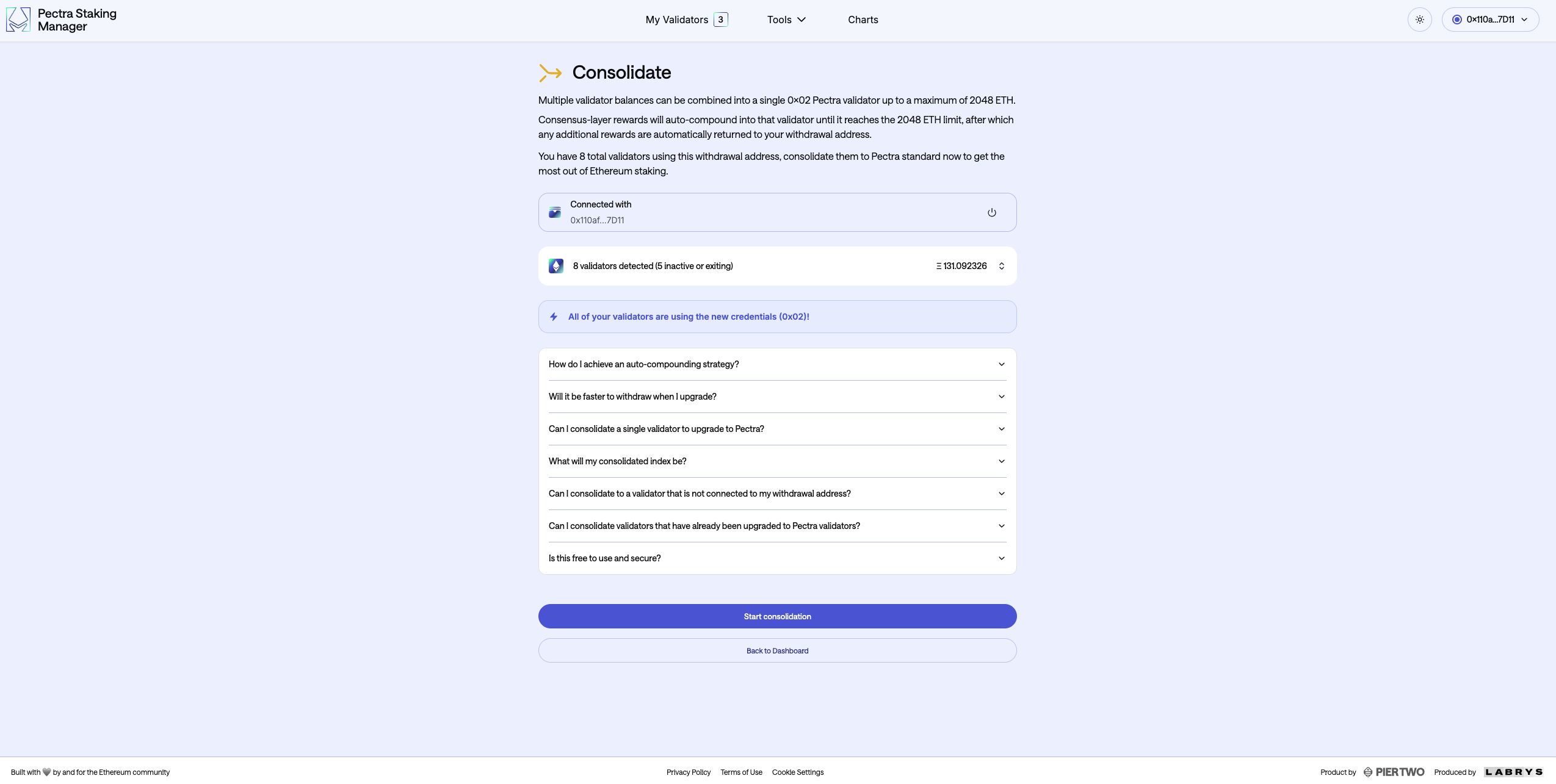 Consolidate_Pectra Staking Manager